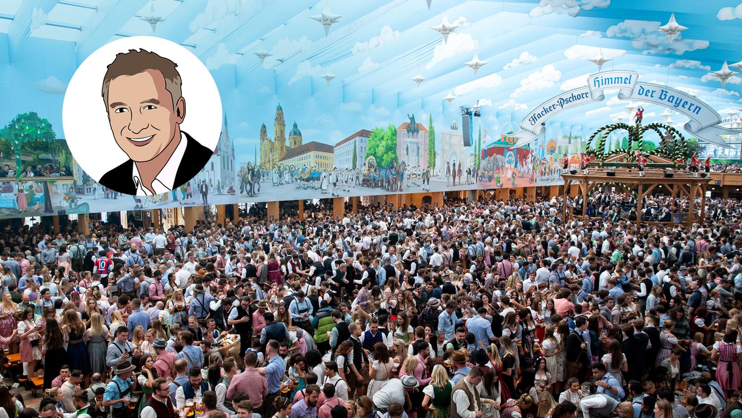 Oans, zwoa, gsuffa? Das größte Bierfest der Welt steht diesmal angeblich weniger wegen Corona als wegen Putin auf der Kippe.
Oans, zwoa, gsuffa? Das größte Bierfest der Welt steht diesmal angeblich weniger wegen Corona als wegen Putin auf der Kippe.