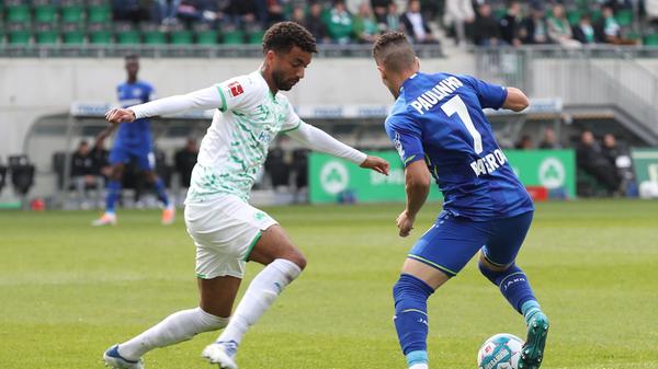 War im Mittelfeld, wie so oft in den vergangenen Wochen, sehr bemüht und meist auch extrem ballsicher, in einigen Situationen aber auch glücklos. Dennoch einer der besten Fürther. Und mit einer erstaunlichen Entwicklung vom Zehner zum defensiven Mittelfeldspieler, der fast all seine Zweikämpfe gewinnt.