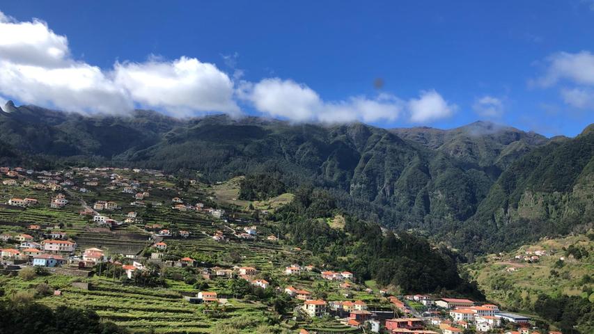 Das Tal von Sao Vicente im Norden der Insel.