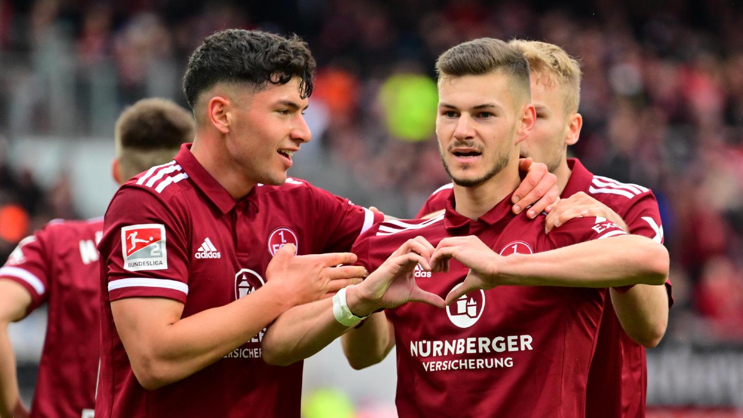 Ein Herz für Nürnberg: Ob die Leipziger Leihgabe Tom Krauß dem Club erhalten bleibt, scheint noch offen.
Ein Herz für Nürnberg: Ob die Leipziger Leihgabe Tom Krauß dem Club erhalten bleibt, scheint noch offen.