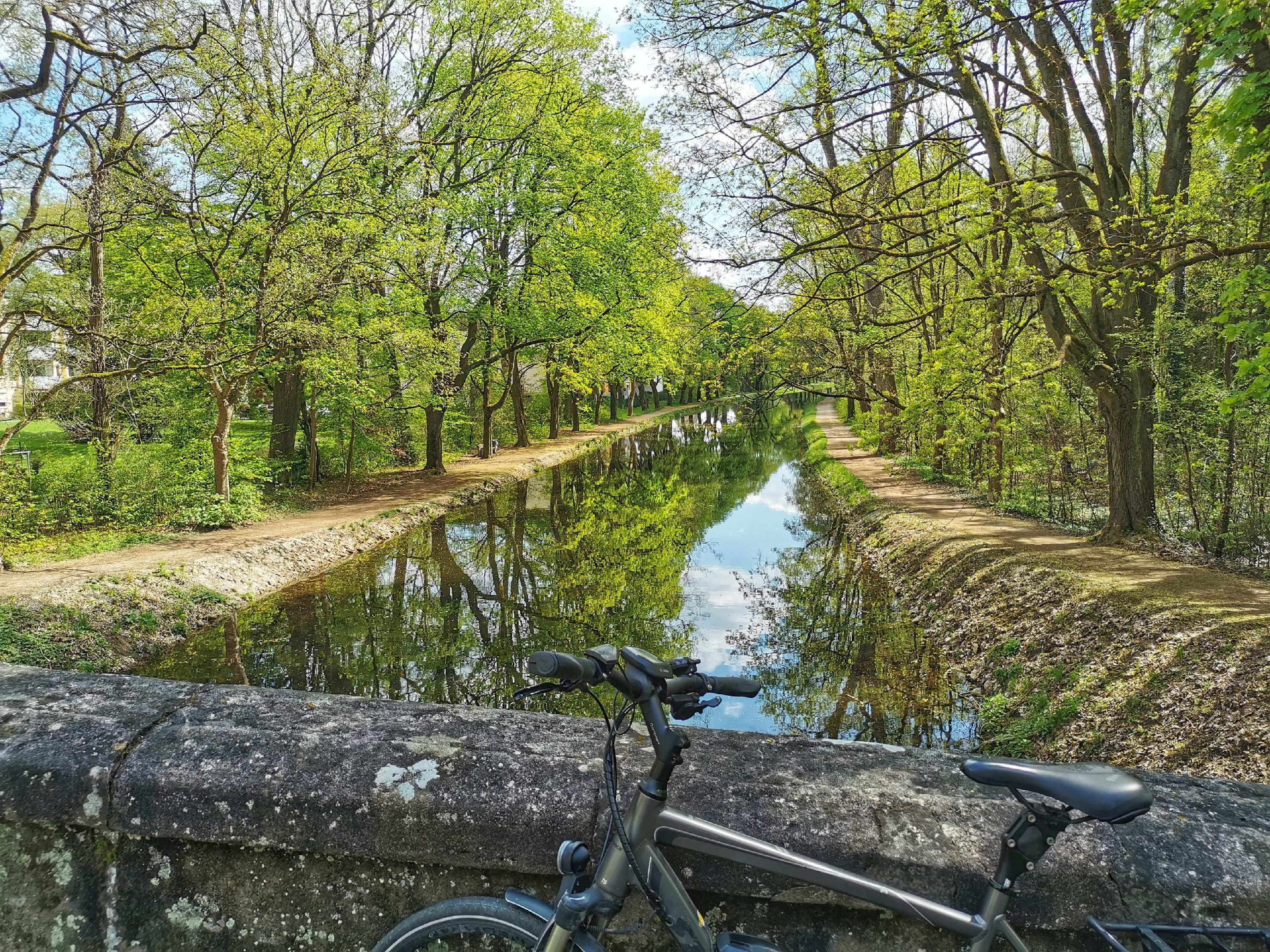 Der Alte Kanal: Immer für eine Radtour gut - und für schöne Fotos.