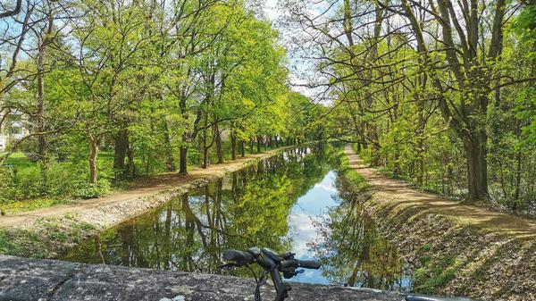 Der Alte Kanal: Immer für eine Radtour gut - und für schöne Fotos.