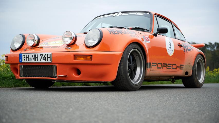 Porsche, Audi, Opel und mehr: Rare Oldtimer bei der Metz-Rallye in Stein