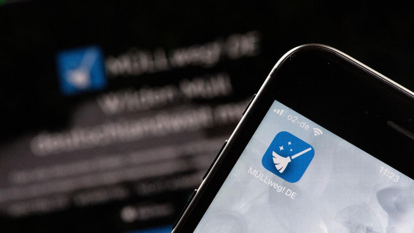 Die "Muell-weg.de"-App gibt es für Android und iOS. Über die Internetseite funktionieren die Müllmeldungen aber ebenso gut. Die "Muell-weg.de"-App gibt es für Android und iOS. Über die Internetseite funktionieren die Müllmeldungen aber ebenso gut.