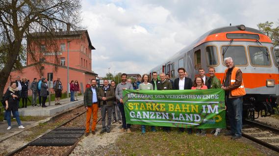 Hesselbergbahn: Grüne lassen beim Thema Bahnverkehr nicht locker