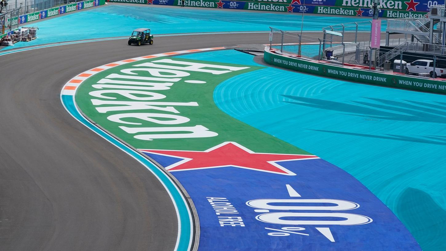 Erstmals findet ein Formel-1-Rennen in Miami statt. Erstmals findet ein Formel-1-Rennen in Miami statt.