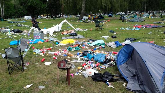 Schluss mit den Müll-Bergen: "Rock im Park" soll sauberer werden