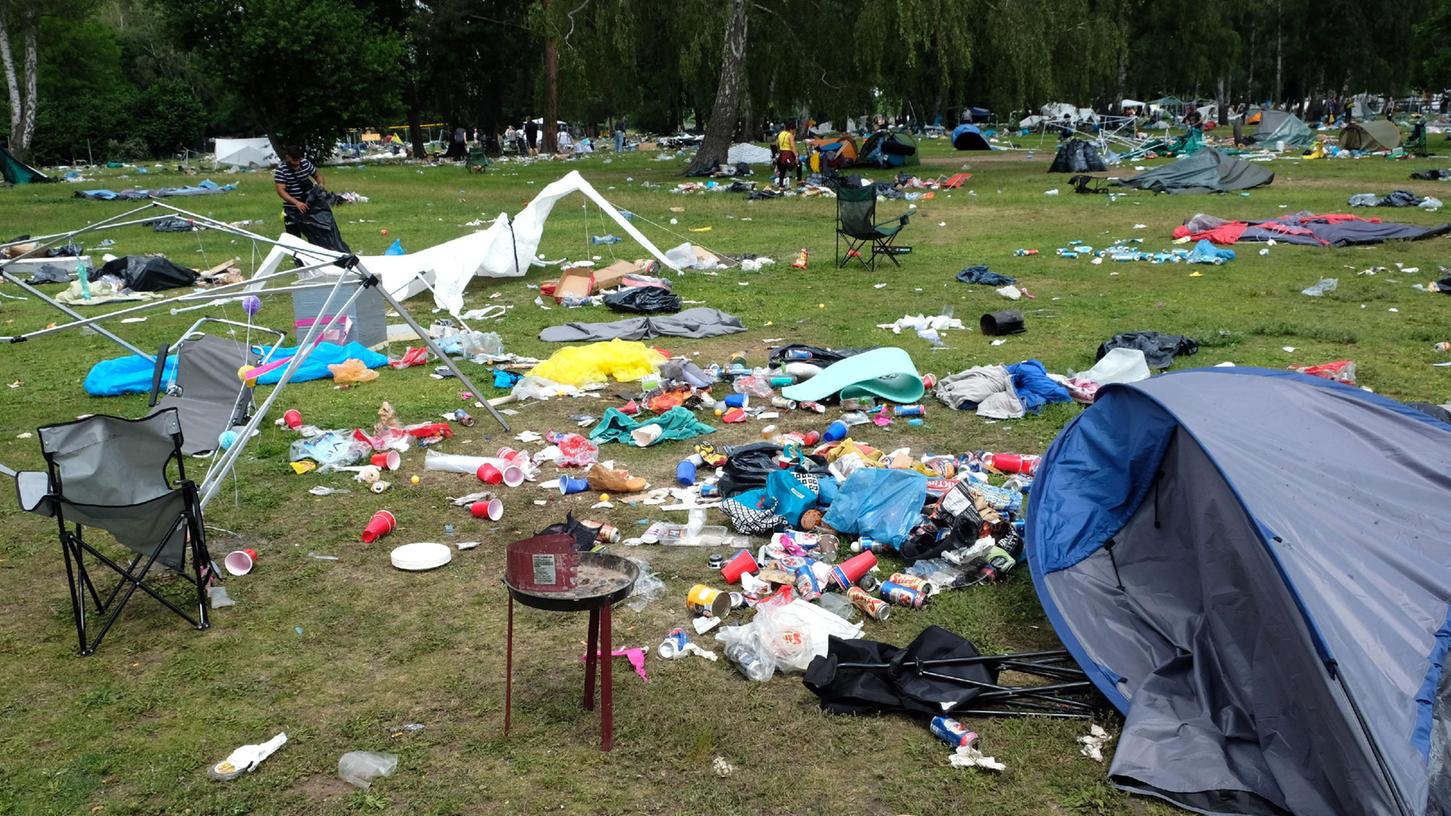 Beim letzten RiP 2019 waren am Ende 186 Tonnen Müll angefallen. Beim letzten RiP 2019 waren am Ende 186 Tonnen Müll angefallen.