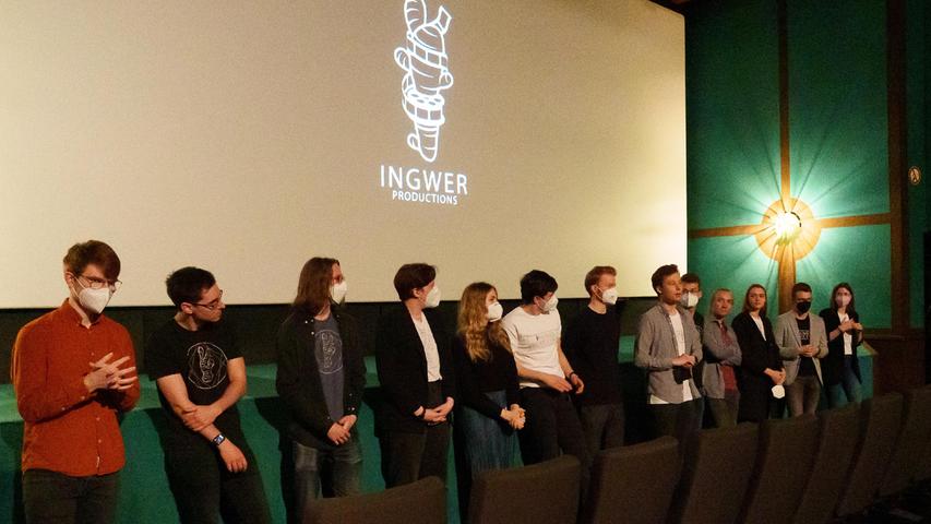 Premiere im Kino-Center in Weißenburg: Die Weißenburger Filmemacher von Ingwer  Productions stellten dort ihren neuen Film "Schuld" vor.