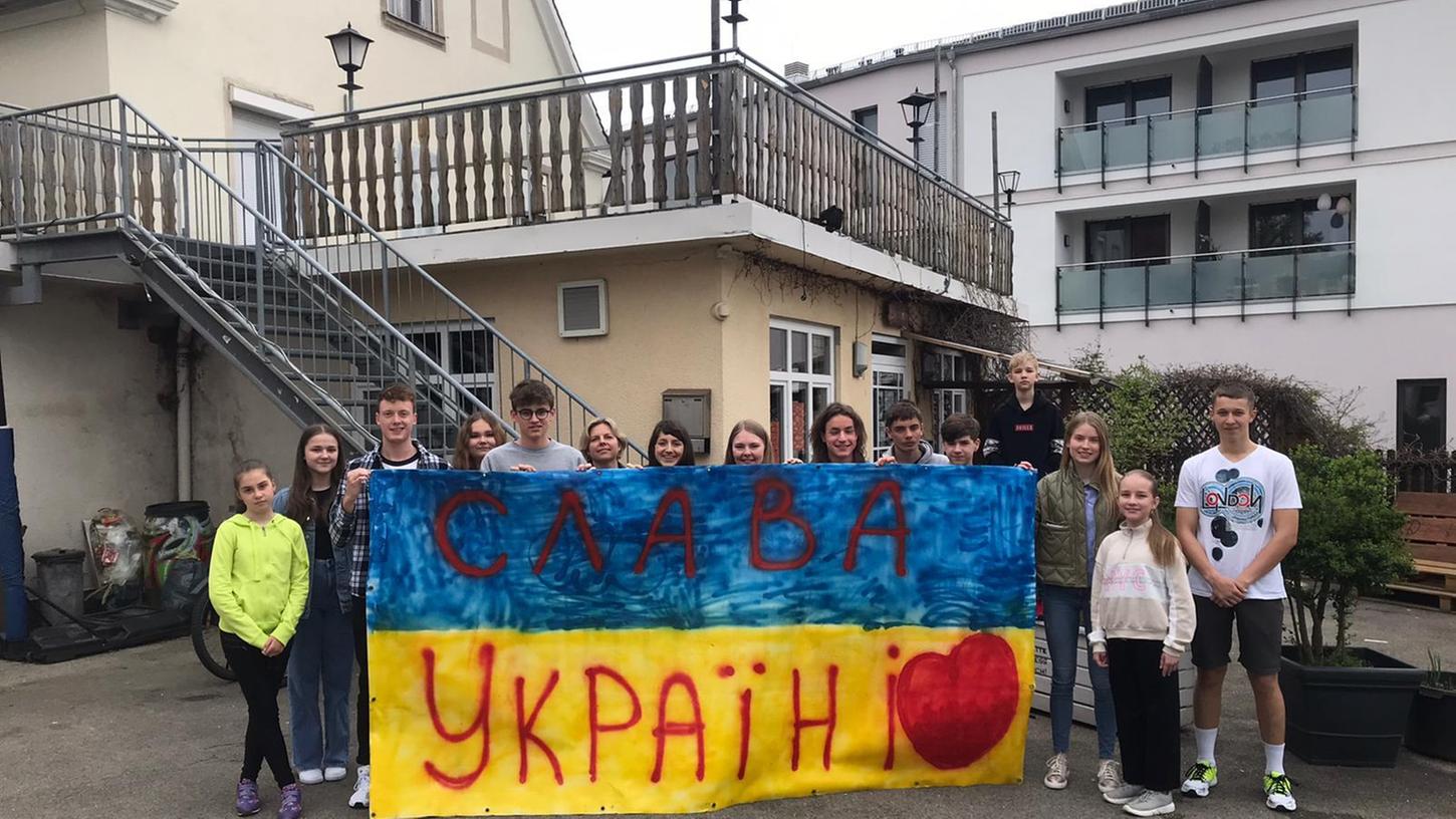 Das Weißenburger Jugendparlament hat sich vor kurzem mit ukrainischen  Jugendlichen getroffen.