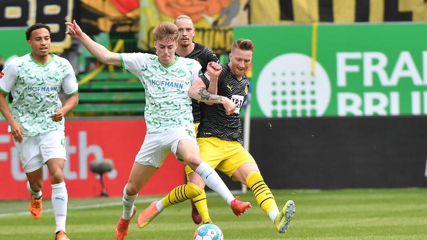 1:3 gegen den BVB: Fürth verliert sein vorerst letztes Bundesliga-Heimspiel