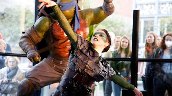 Im Cinecitta gab es Phantastischen Tanz vom Ballettförderzentrum Nürnberg zu sehen.