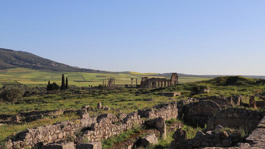 Es ist eine antike Siedlung der Römer, die sich einst auch in Nordafrika niedergelassen haben. 