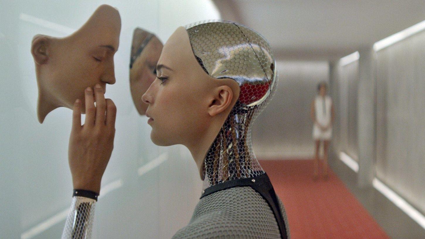 Alicia Vikander als humanoider Roboter im Action-Thriller "Ex Machina".
