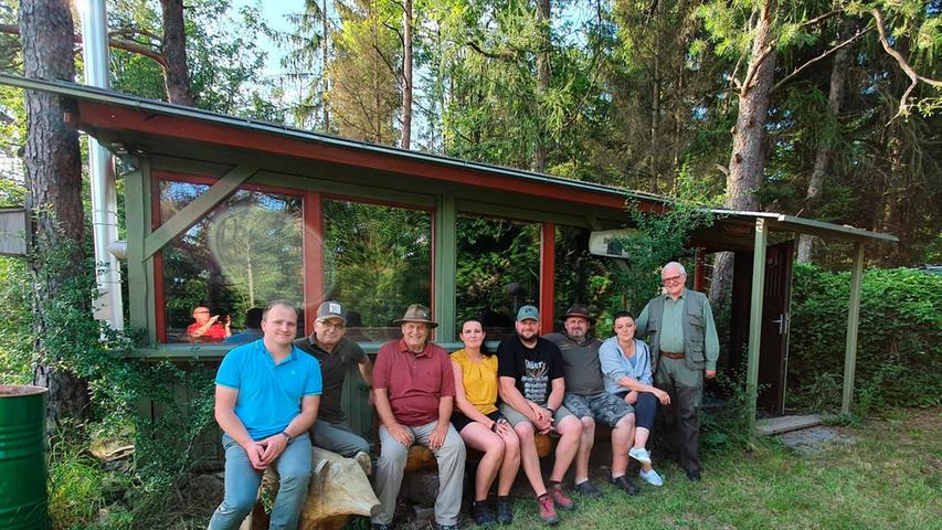 Gründungsmitglieder waren von links: Alexander Schmitt, Horst Wirth, Peter Stumpf, Simone Leikam, Christoph Leikam (2. Vorsitzender), Martin Leikam (1. Vorsitzender),  Daniela Leikam, Hans-Peter Hörner.