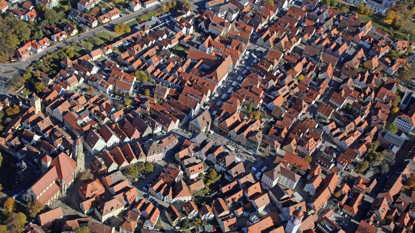 Weißenburg Altstadt Luftbild