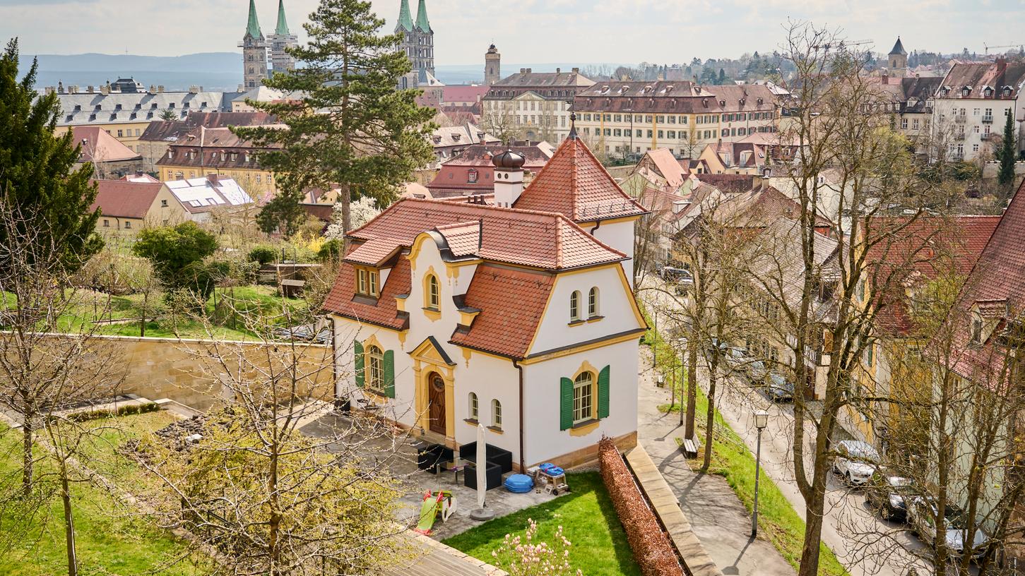 So sieht sie aus: Die Villa, die in Bamberg nun angemietet werden kann.