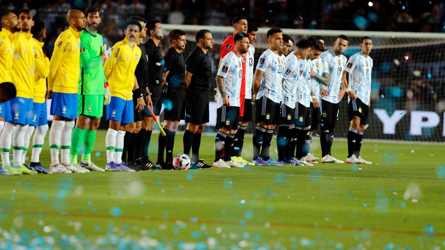 Länderspiel zwischen Brasilien und Argentinien abgesagt