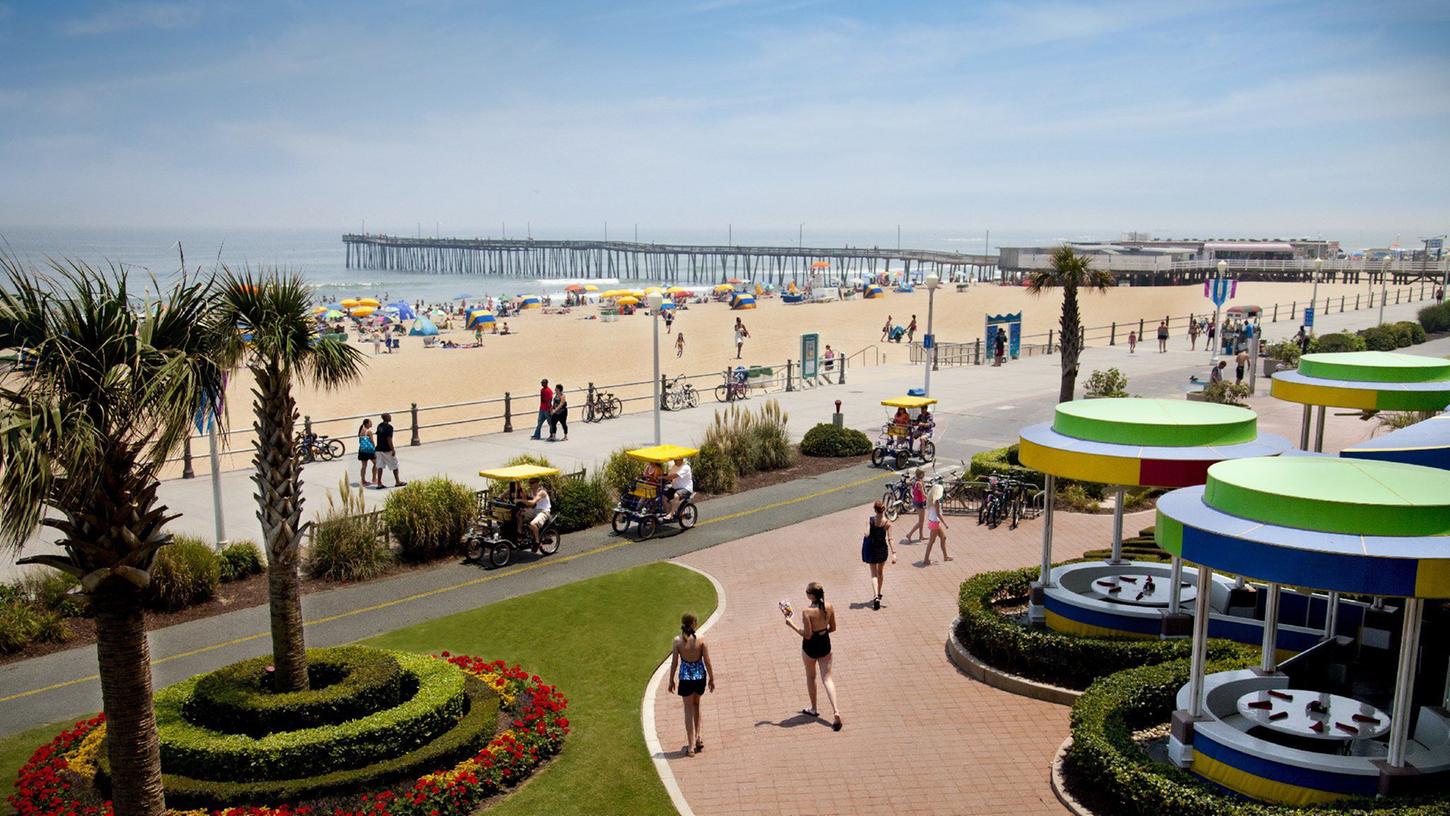 Bei Amerikanern steht Virginia Beach für Strandurlaub hoch im Kurs. Bei Amerikanern steht Virginia Beach für Strandurlaub hoch im Kurs.