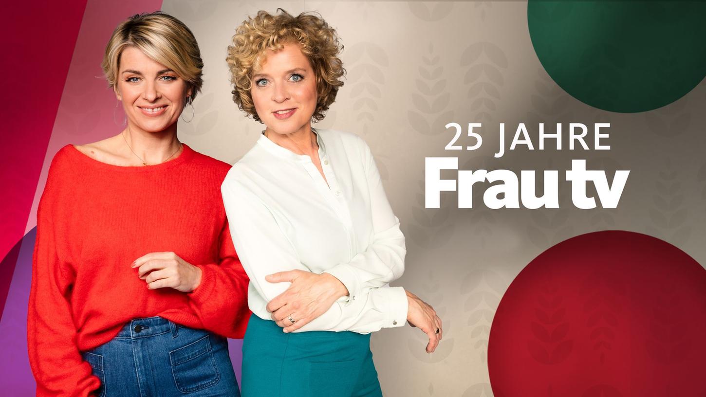 Sabine Heinrich (l.) und Lisa Ortgies moderieren "Frau tv".