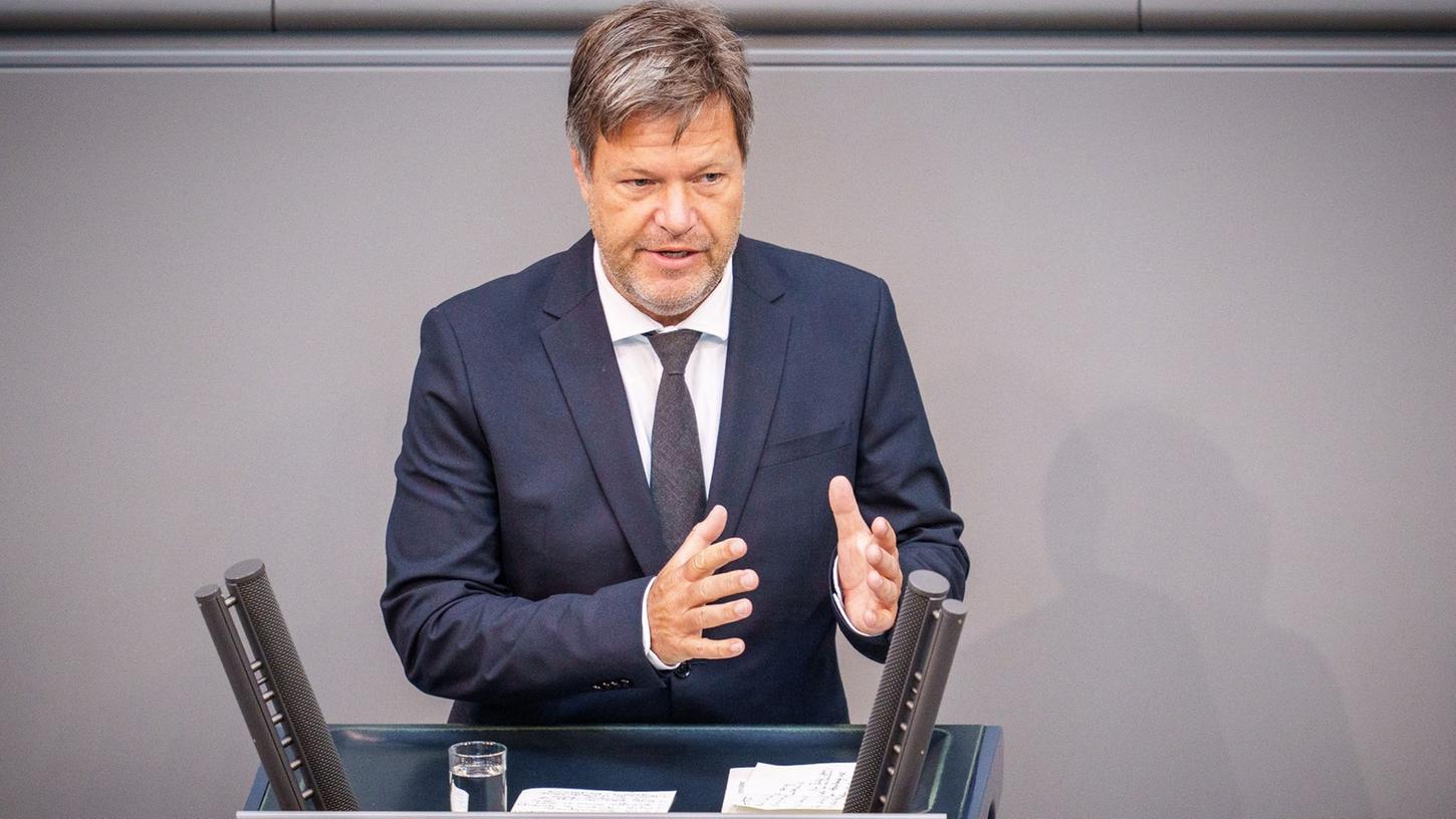 Laut Wirtschaftsminister Robert Habeck kann der Markt den Gasausfall aus Russland kompensieren. Laut Wirtschaftsminister Robert Habeck kann der Markt den Gasausfall aus Russland kompensieren.