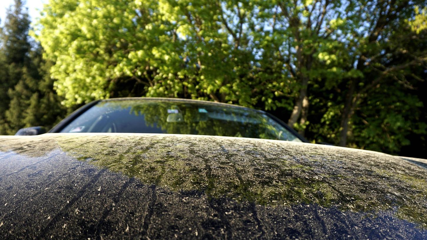 Ob Autos, Räder oder Balkone: Überall ist derzeit der Blütenstaub zu sehen. Ob Autos, Räder oder Balkone: Überall ist derzeit der Blütenstaub zu sehen.