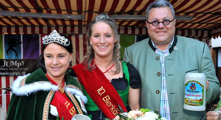 Bier fürs Bier: Königin des Hopfens in Erlangen gekürt