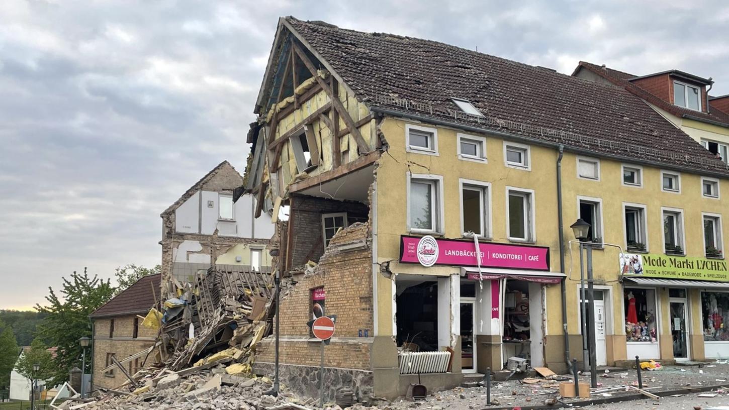 Hohe Gaskonzentration nach Explosion in Bäckerei