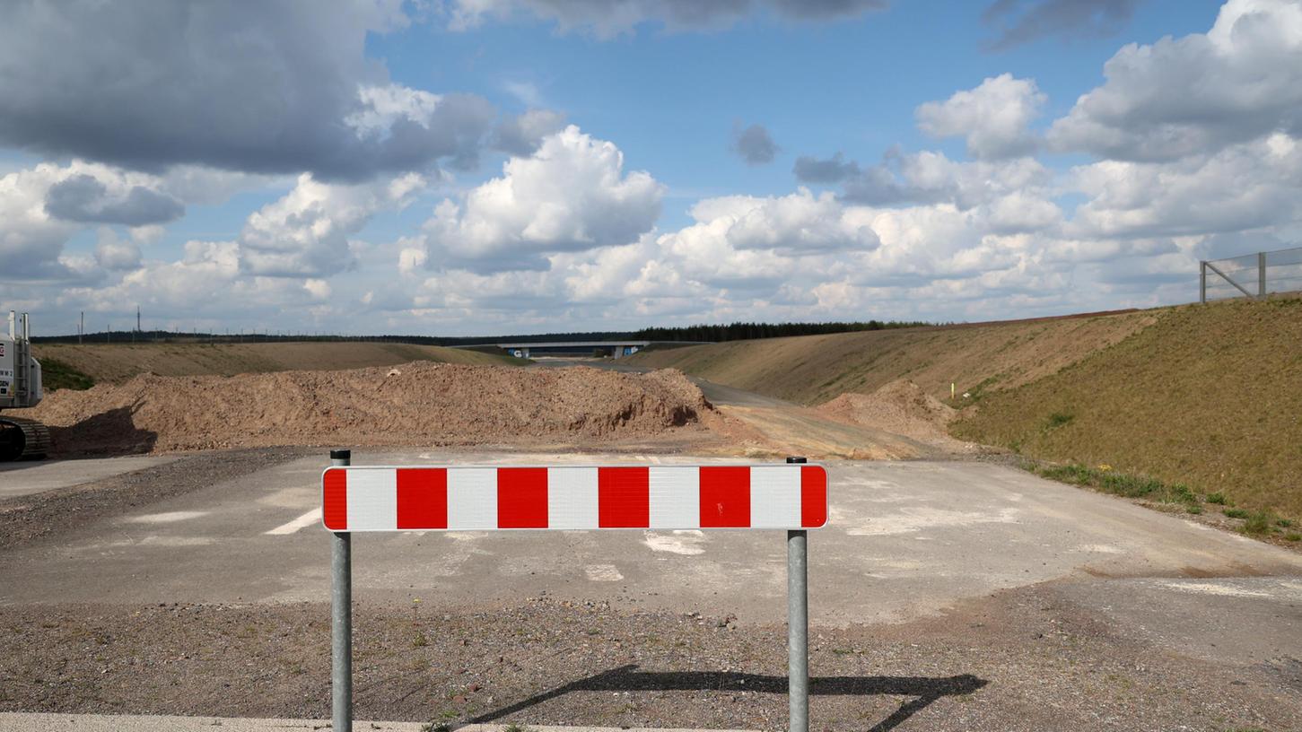 Symbolfoto Autobahn-Baustelle.