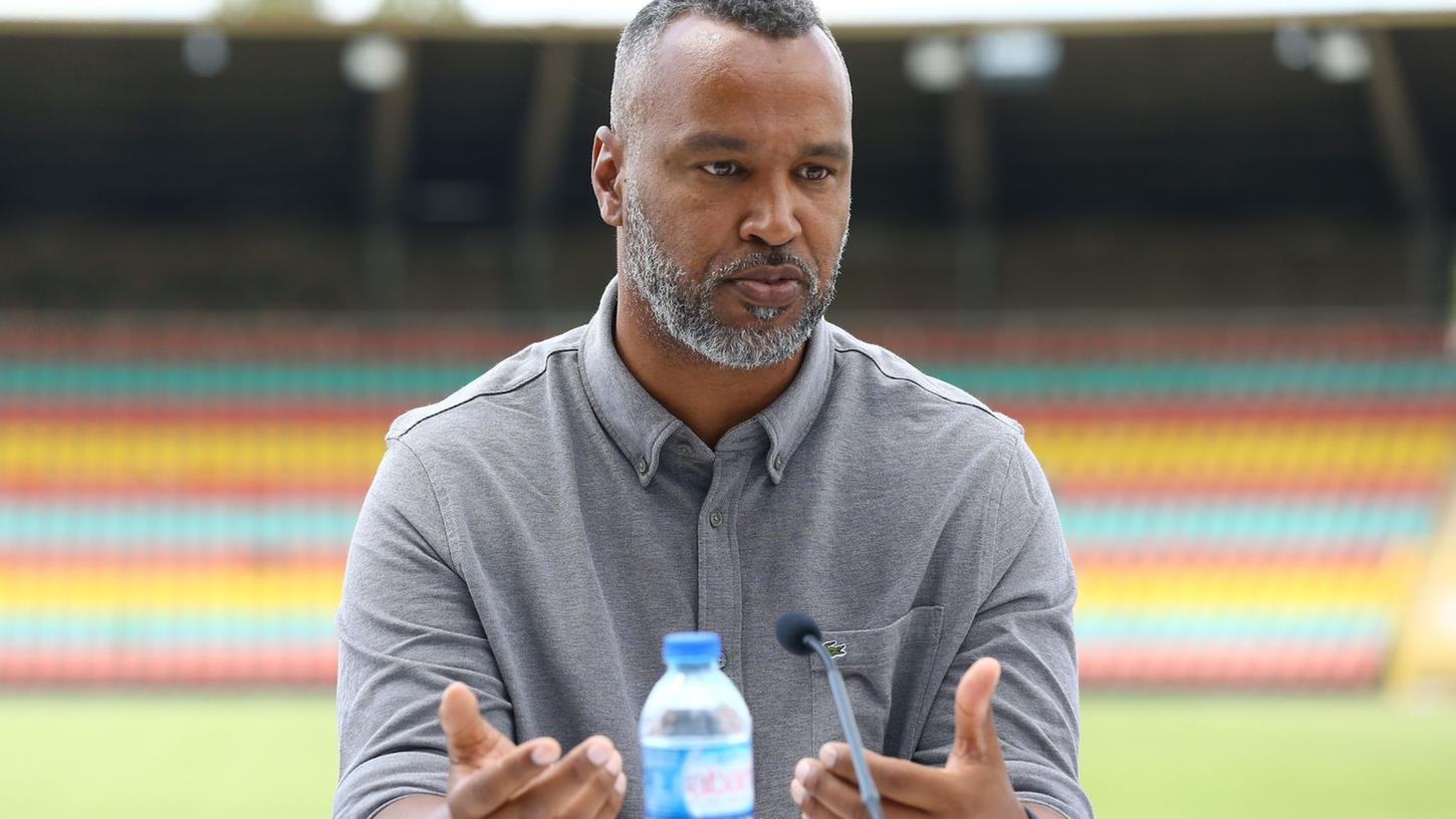 Der Ligachef der European LEague of Football (ELF): Patrick Esume. Der Ligachef der European LEague of Football (ELF): Patrick Esume.