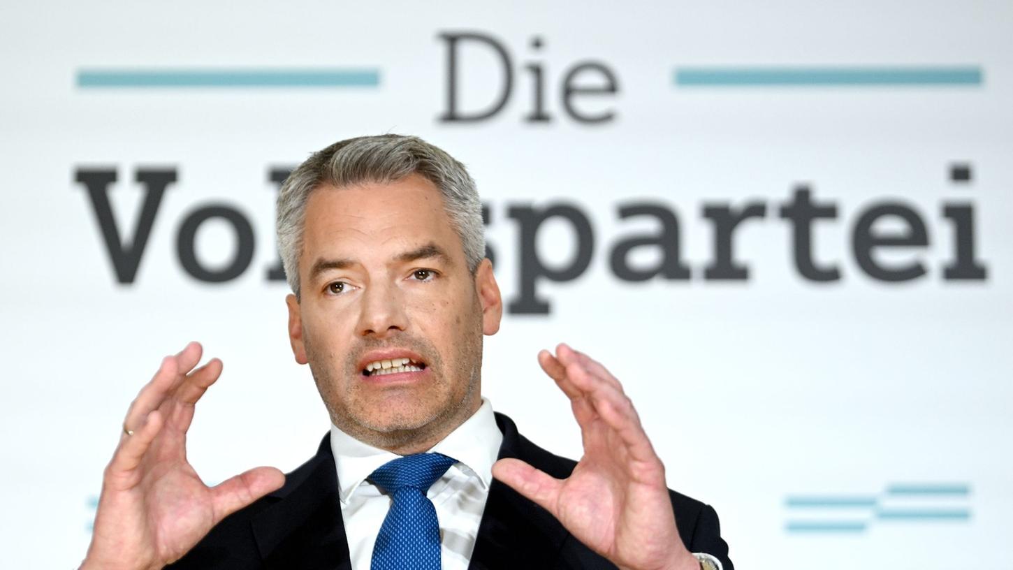 Österreichs Kanzler Nehammer ist neuer ÖVP-Chef
