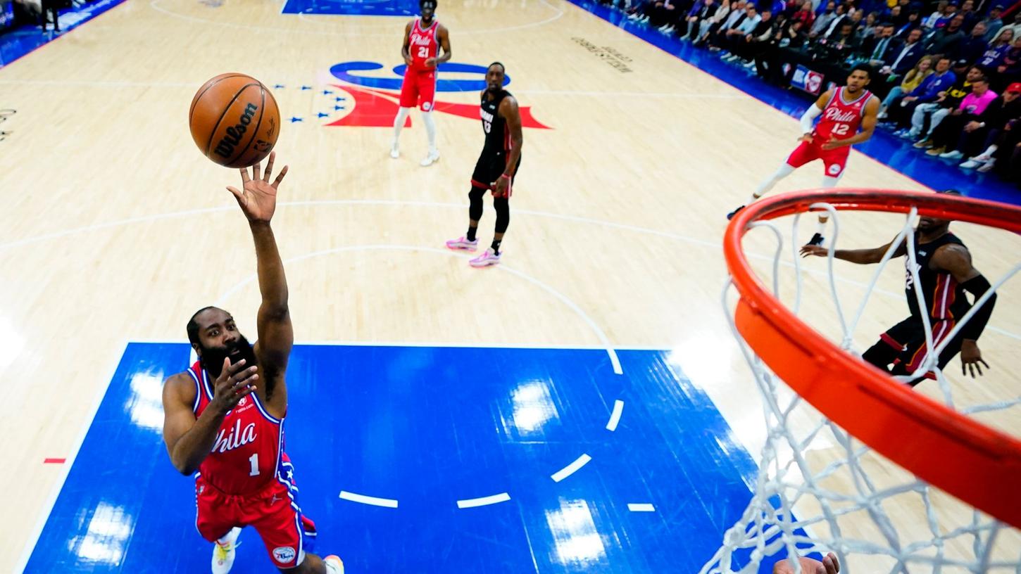 James Harden ist der Star der Philadelphia 76ers. James Harden ist der Star der Philadelphia 76ers.