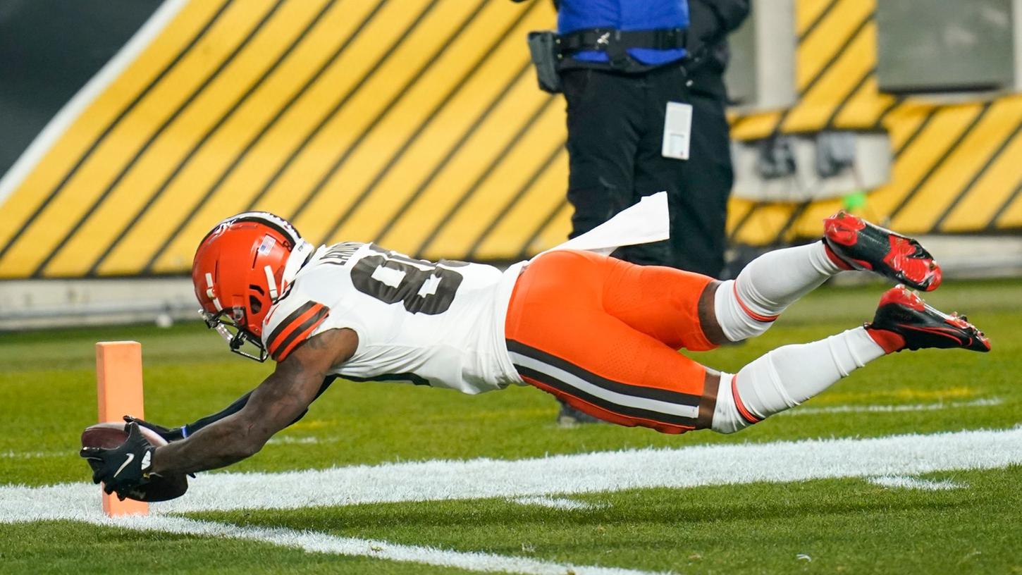 Wide Receiver Jarvis Landry soll künftig für die New Orleans Saints spielen. Wide Receiver Jarvis Landry soll künftig für die New Orleans Saints spielen.