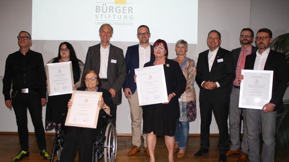 Stiftungspreis verliehen: Diese Schwabacher engagieren sich besonders für ihre Stadt