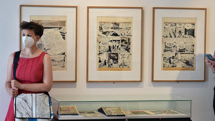 Bildergalerie: So würdigt das Kunstmuseum Erlangen zwei Comic-Pioniere