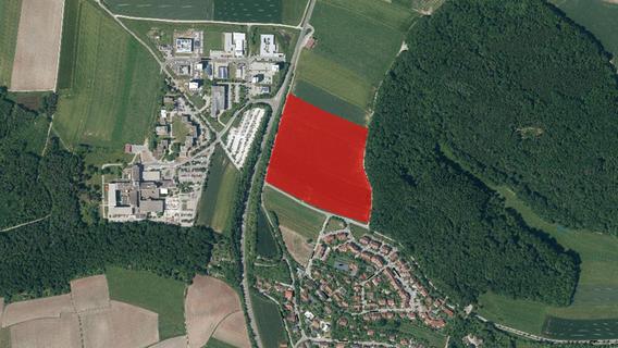 Neue Bauplätze für Ansbach: Auf diesem Gelände werden bald Häuser gebaut