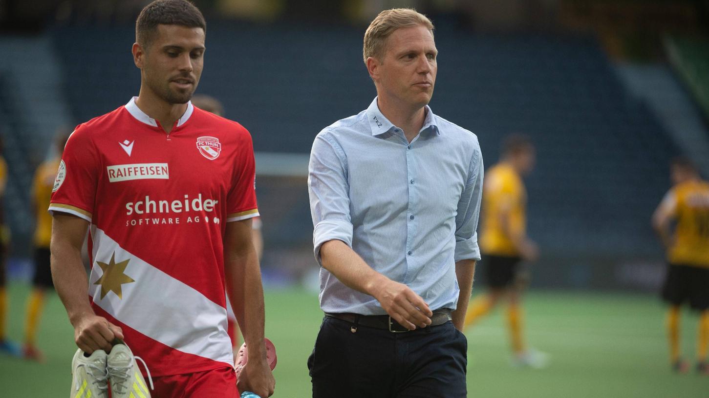 Marc Schneider (rechts) war mehrere Jahre für den FC Thun verantwortlich. Marc Schneider (rechts) war mehrere Jahre für den FC Thun verantwortlich.