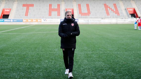 Erfolgreich im Fürth der Schweiz: Kleeblatt-Trainer Marc Schneider beim FC Thun