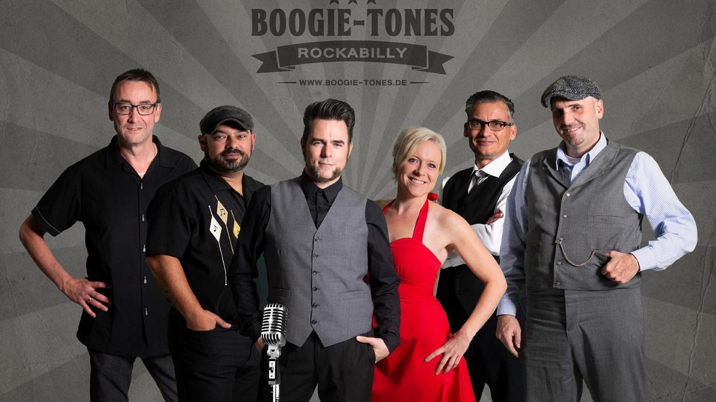 Die Boogie-Tones wollen Ende Juli auf dem Gunzenhäuser Marktplatz für Stimmung sorgen.
