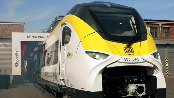 Vorstellung Wasserstoffzug der Deutschen Bahn