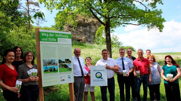 Eröffnung Weg der Hoffnung und Stille