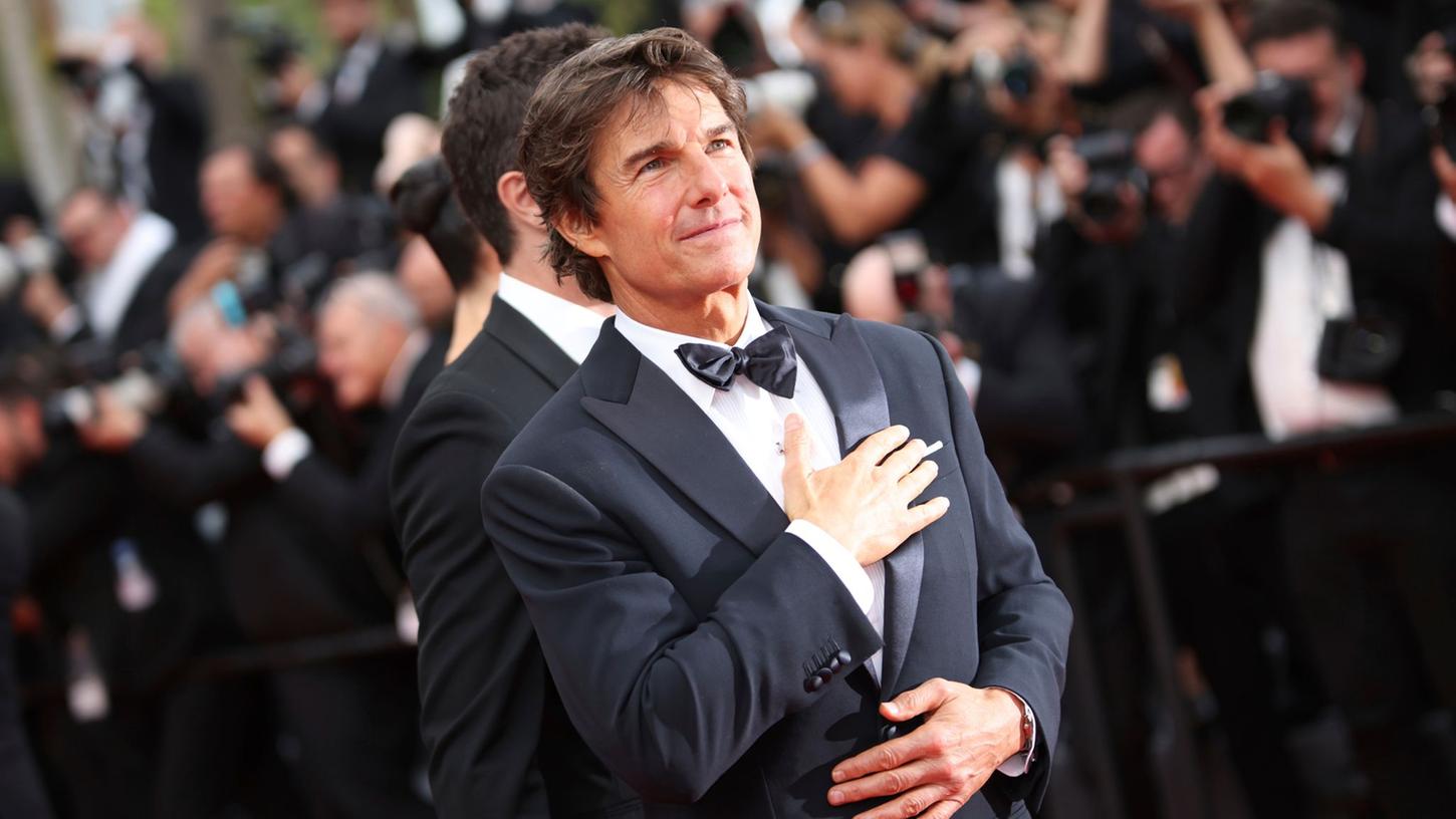 Der Action-Star auf dem Roten Teppich: Tom Cruise in Cannes.