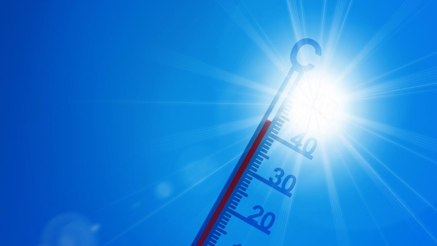 Bis knapp unter 40 Grad stiegen die Thermometer der Republik an diesem Juni-Wochenende.