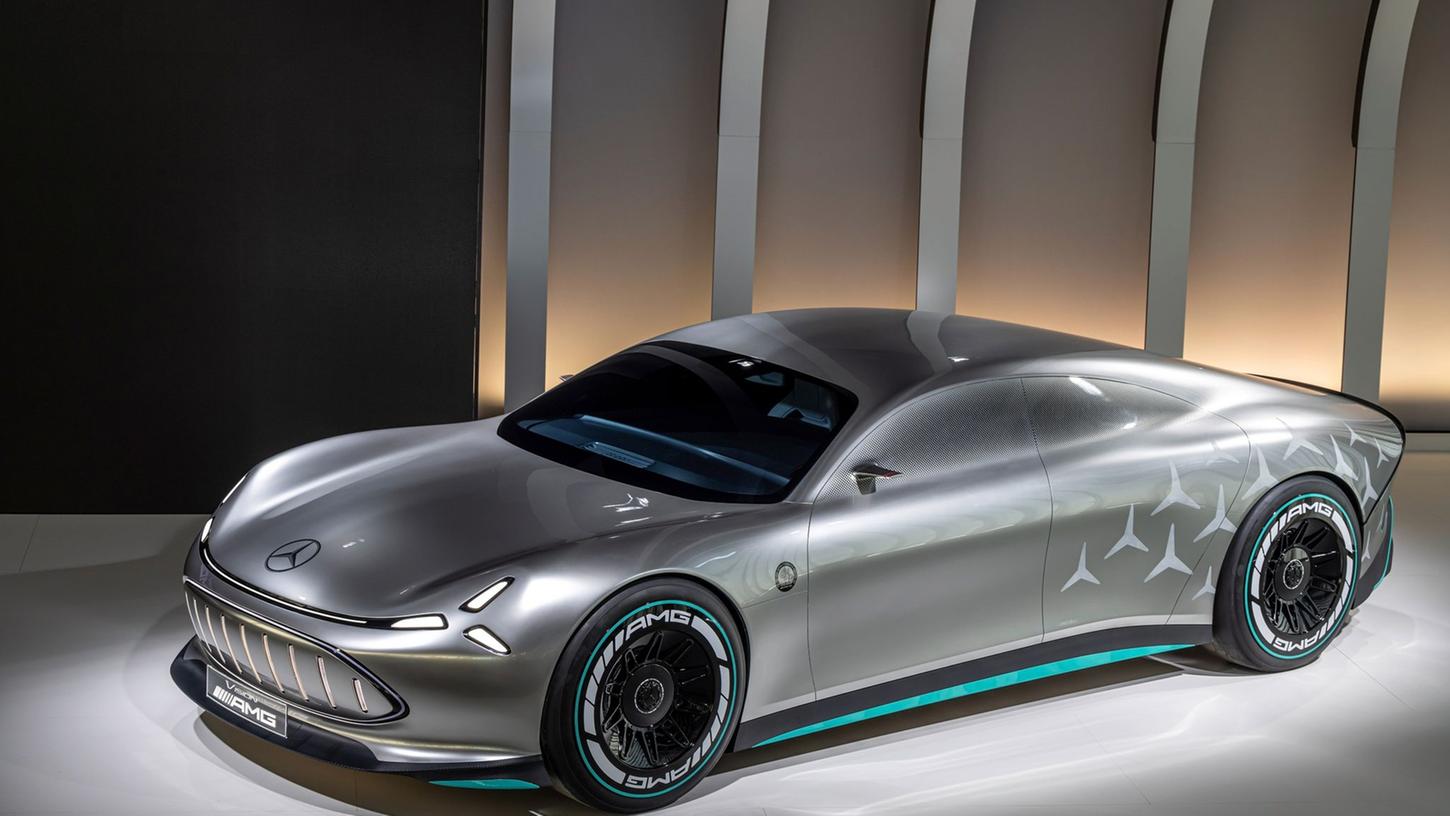 Elektro-Supersportwagen Vision AMG für 2025 geplant