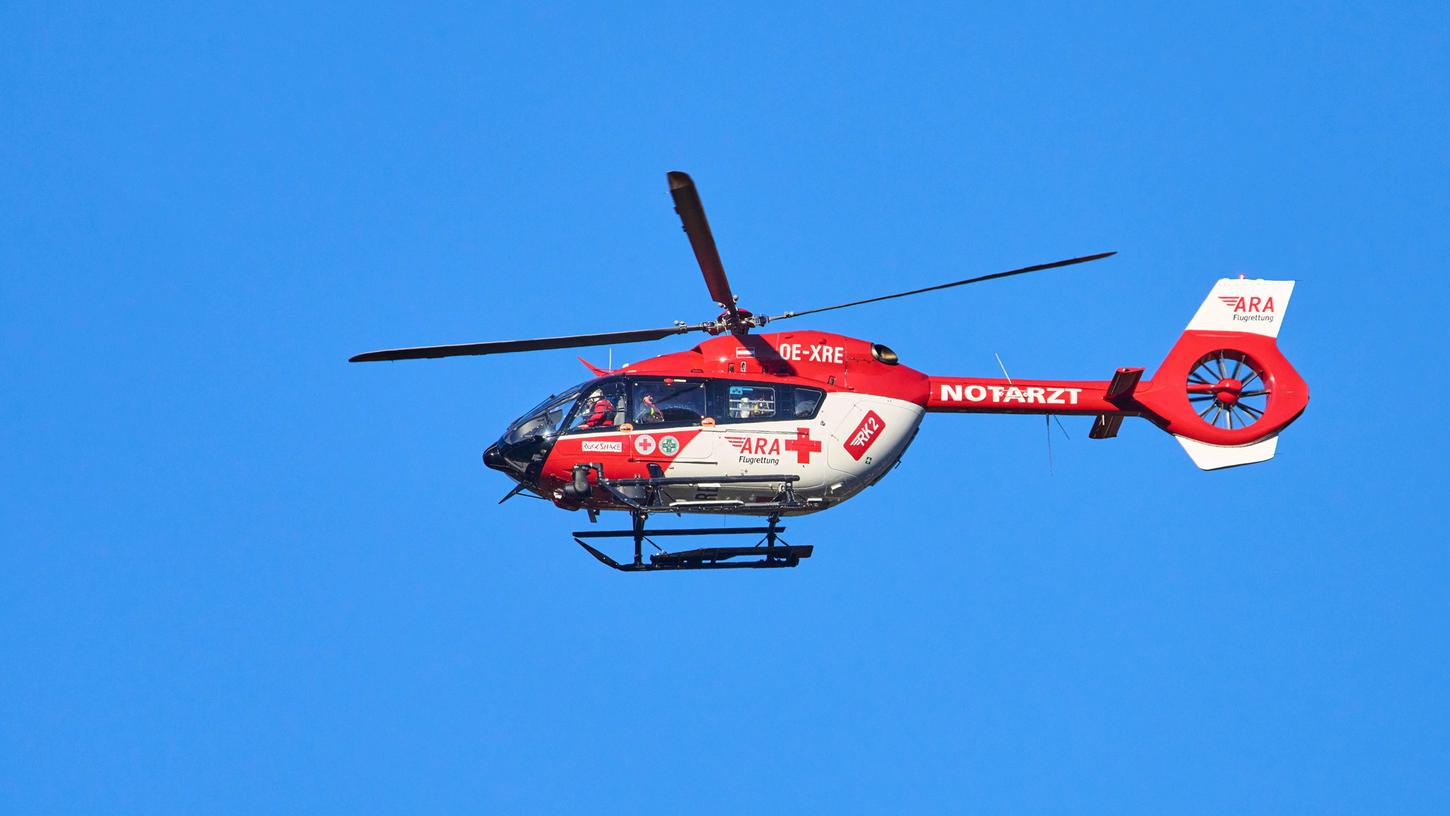 Die Stadt Baunach im oberfränkischen Landkreis Bamberg musste am Donnerstag ein Rettungshubschrauber anfliegen.