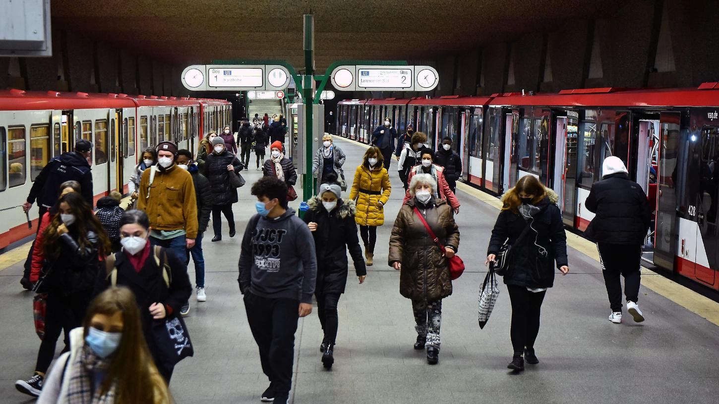 Wird es künftig voller in den U-Bahnen zwischen Fürth und Nürnberg? 