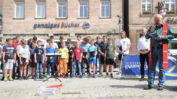Windsbacher Knabenchor singt in Roth für die Ukraine