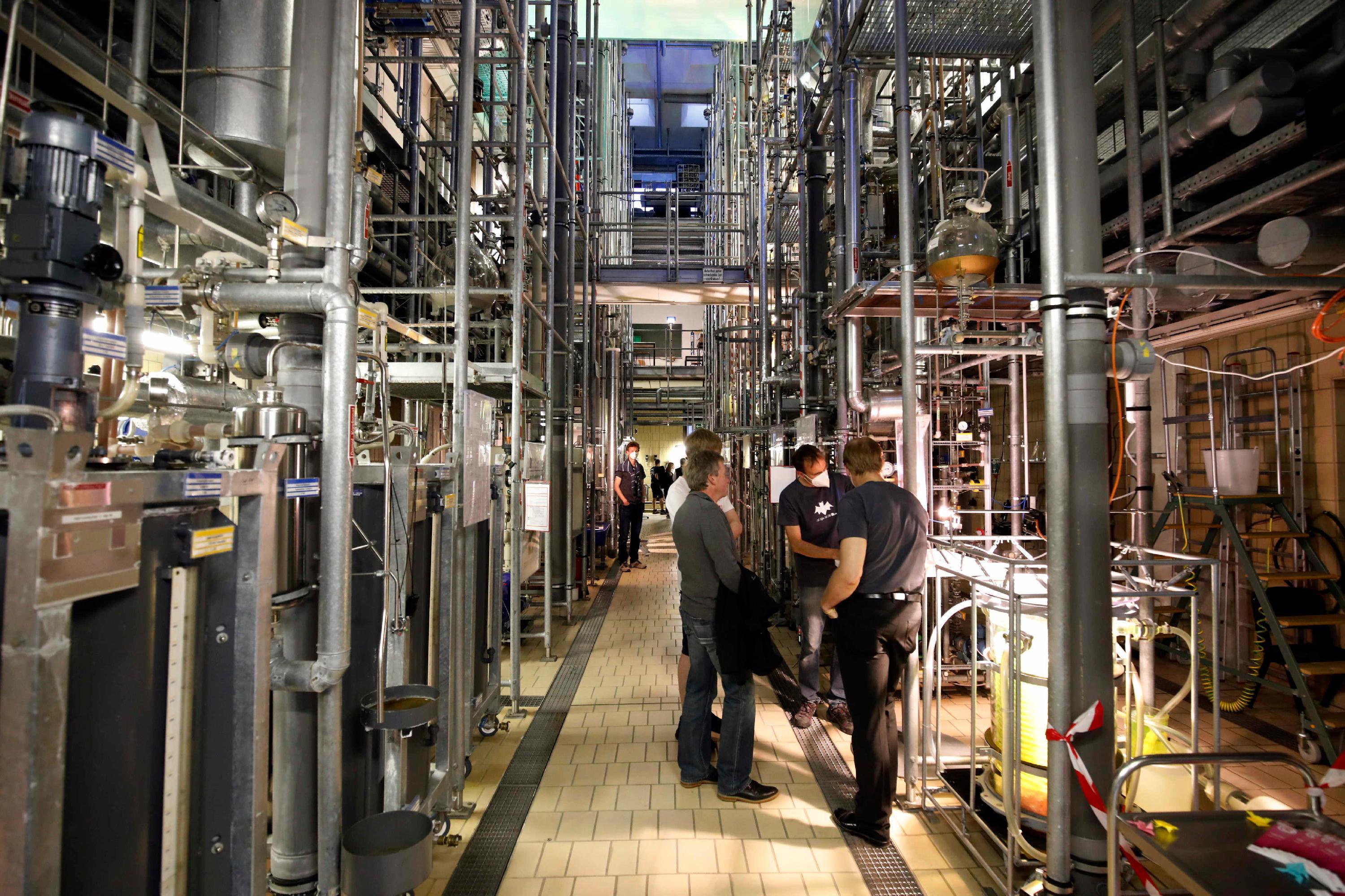 Labyrinthisch: Die Verfahrenstechnik an der "Ohm".