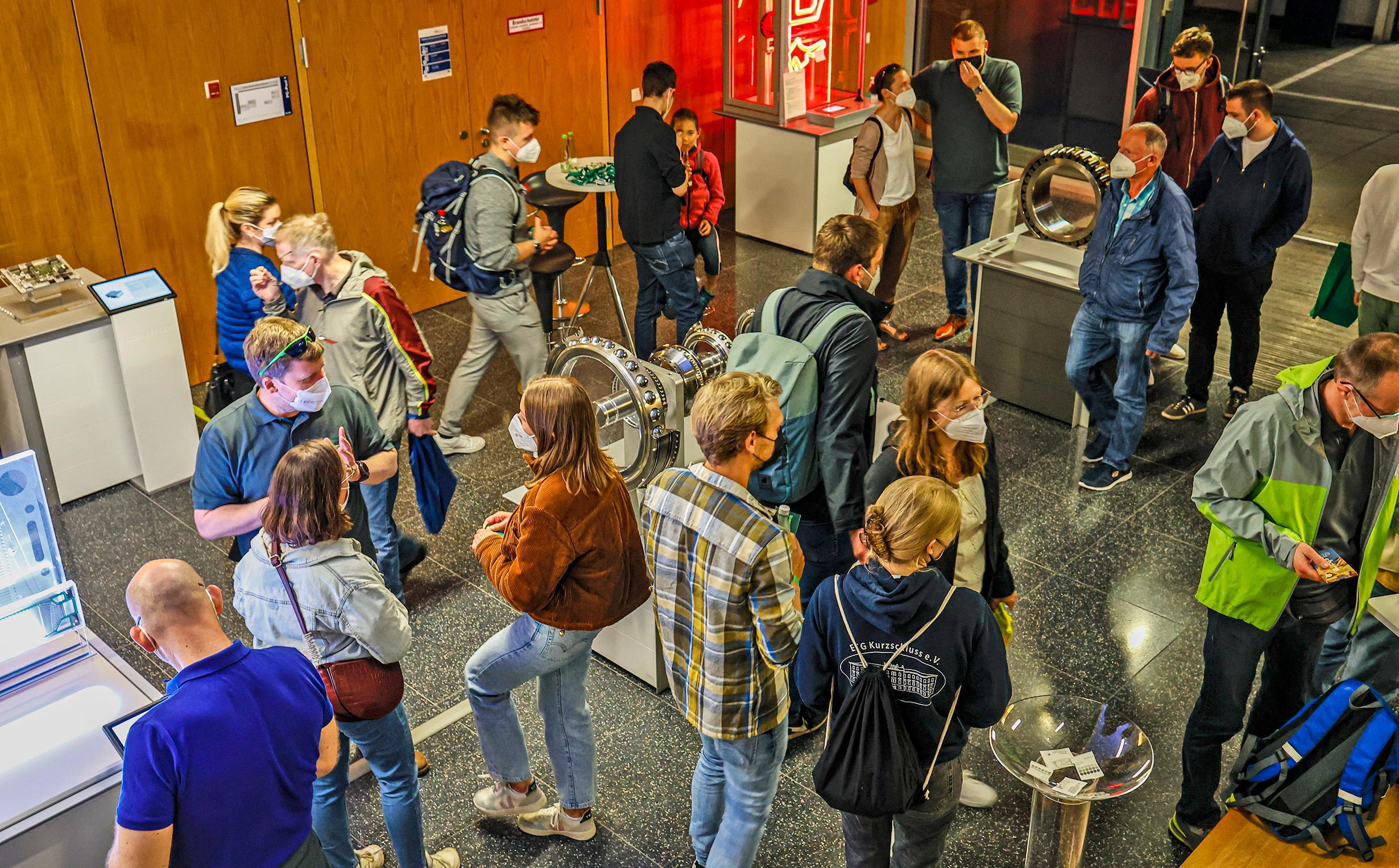 Gedrängel wie in früheren Wissenschaftsnächten war dieses Mal eine Seltenheit.