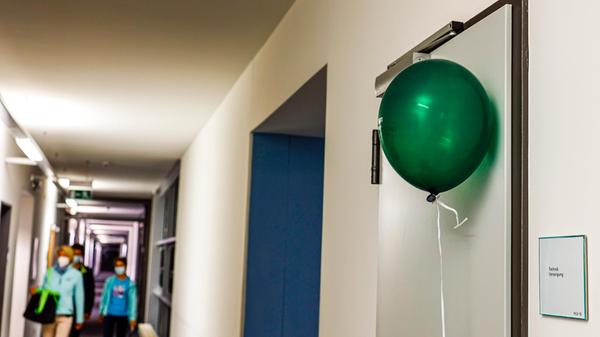 Ein bisschen Dekoration muss sein.